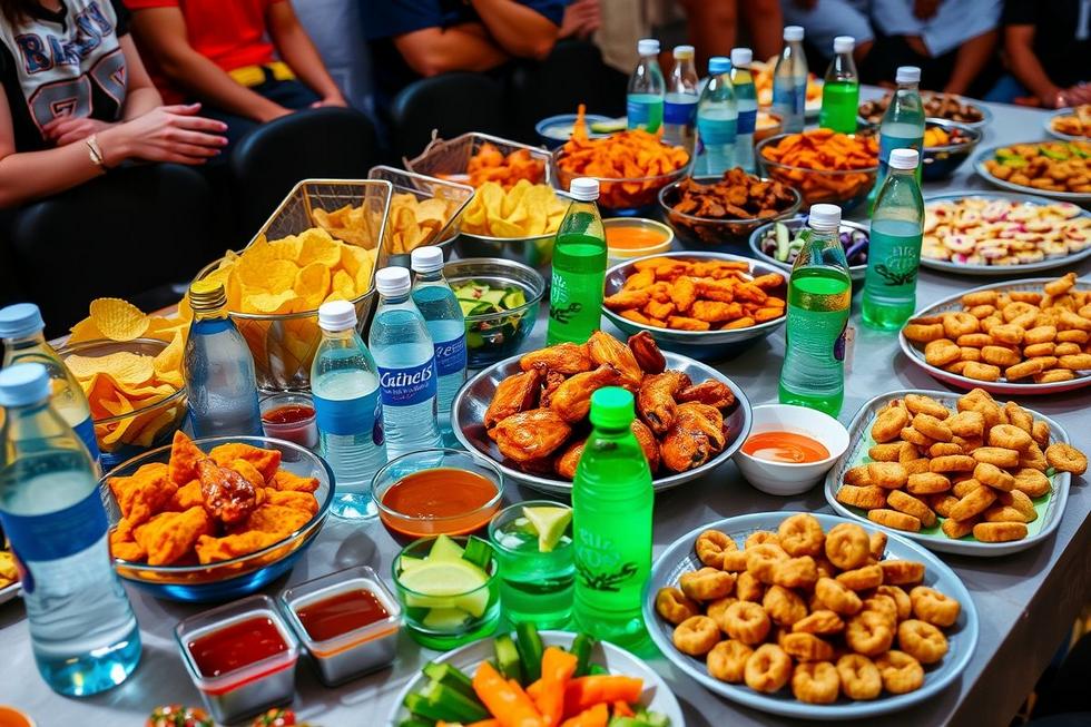 Aposte em Snacks Irresistíveis para a Torcida