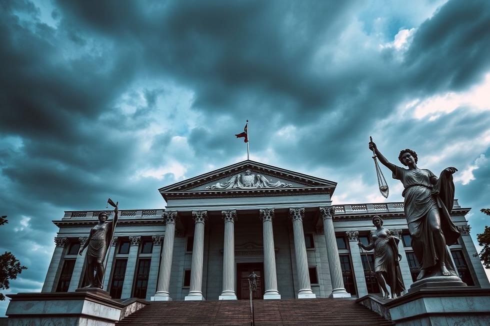 Facade of the Supreme Court of Brazil symbolizing its judicial importance.
